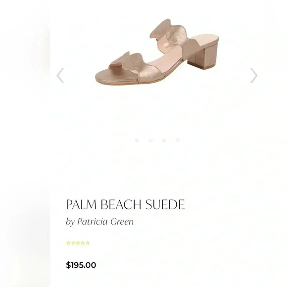 Patricia Green Palm Beach Suede Sandals Size 9 - Picture 2 of 7